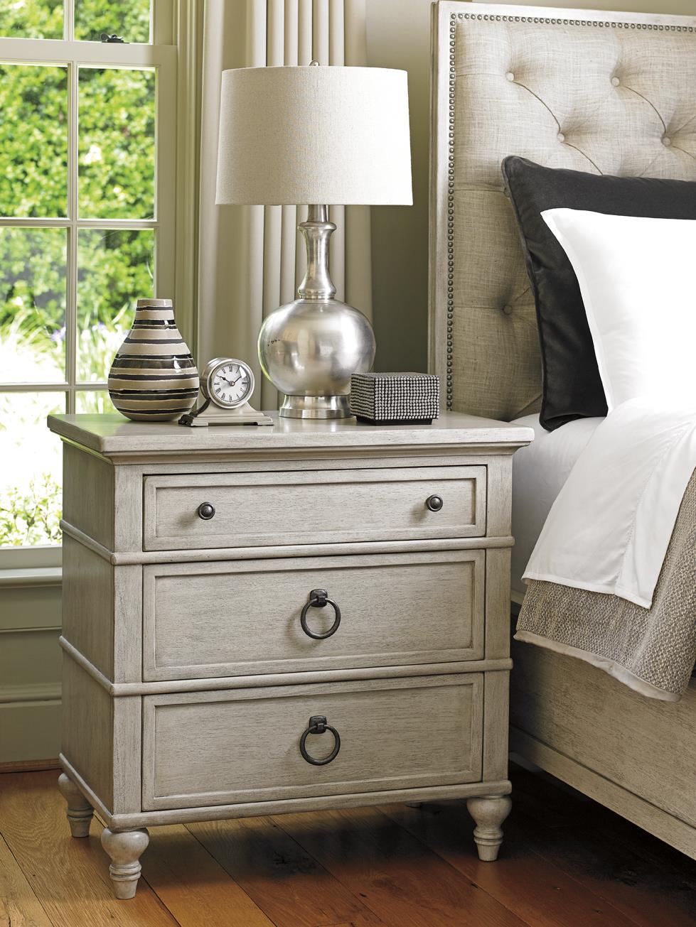 Lexington Oyster Bay 714621 Cedarhurst Nightstand with Three Drawers